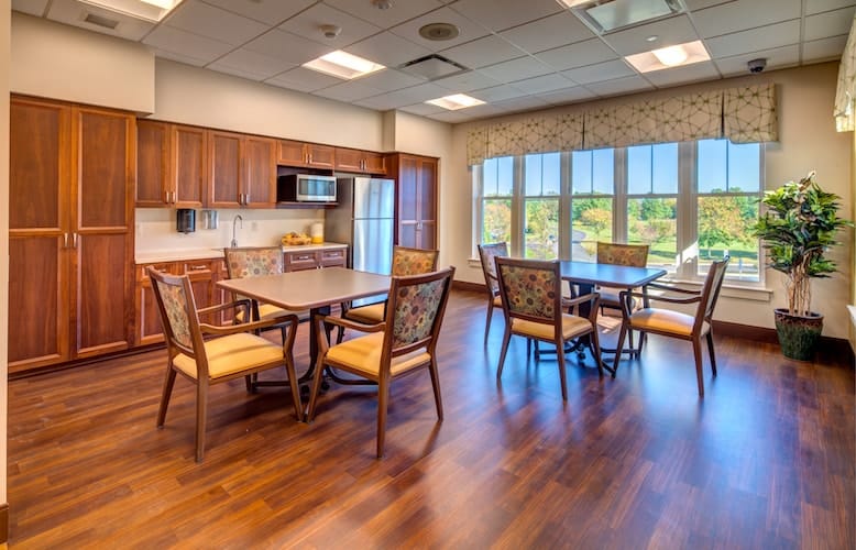 village point dining area