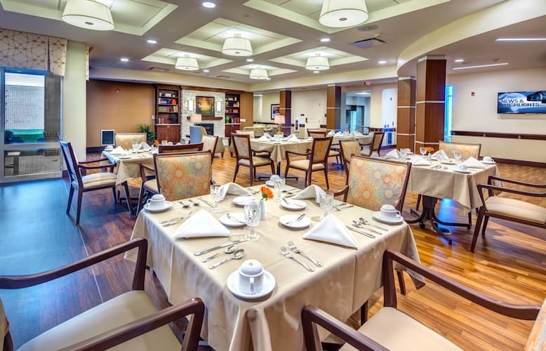 village point dining area