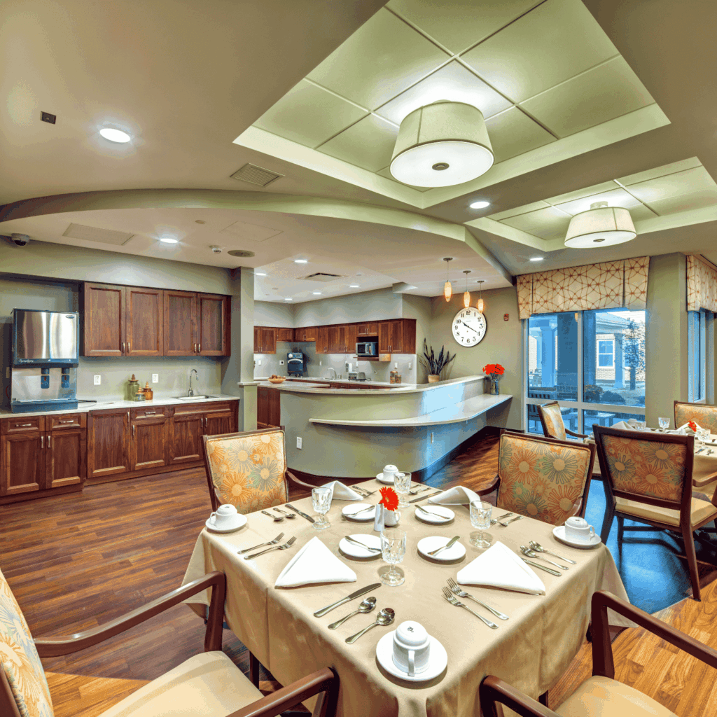 village point dining area