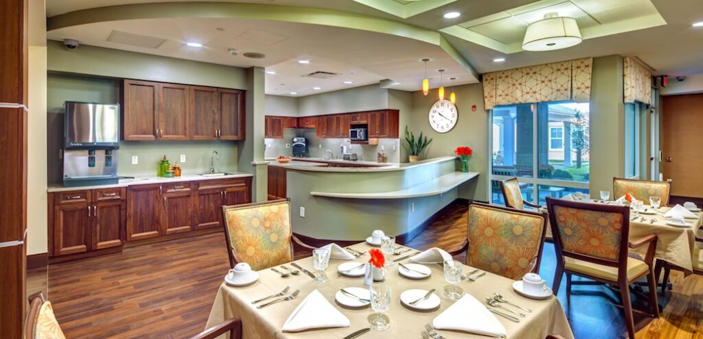 village point dining area