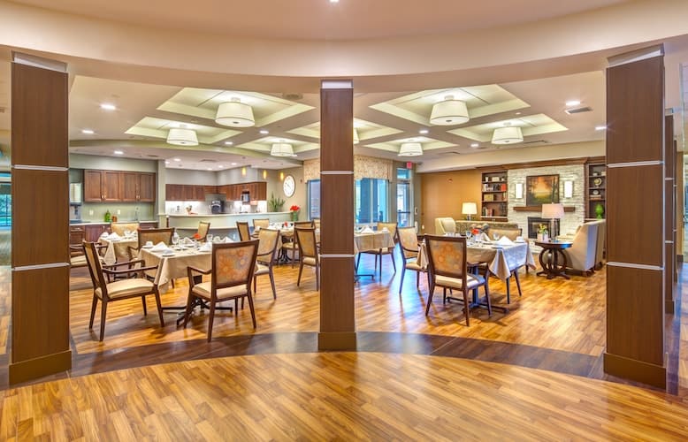 village point dining area