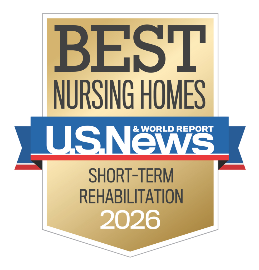 US news Short-Term Rehab 2026 Badge - Transparent
